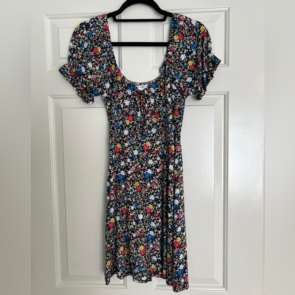 Mi Ami Multicolor Floral Dress Size XS
